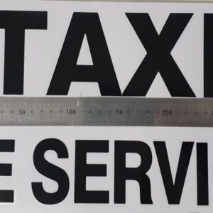 Taxi Decals & Stickers