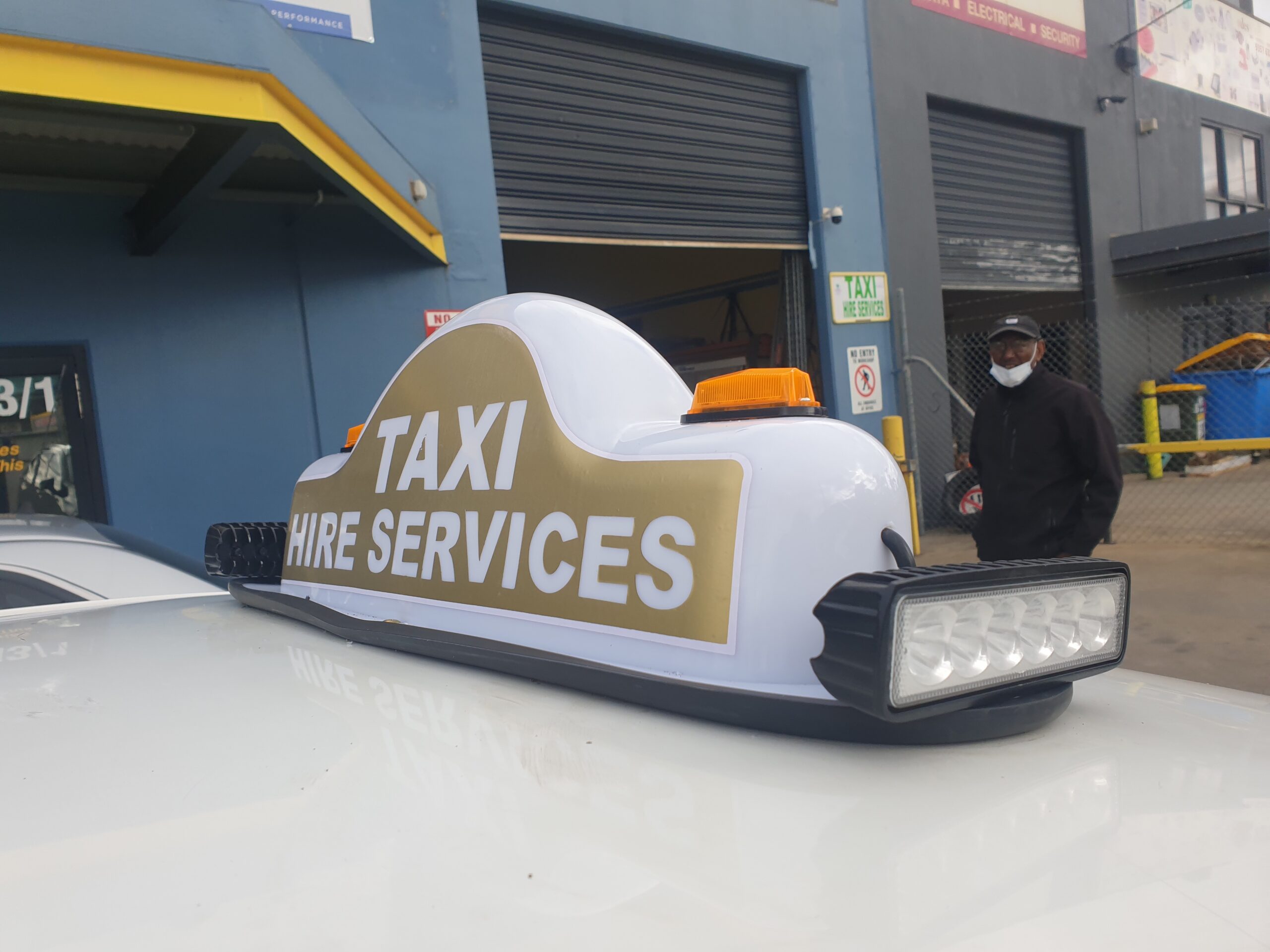 Magnetic OR Fitted Taxi Dome LED